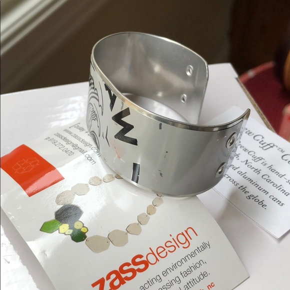 🆕 Handmade Brew Cuff Bracelet “Wave” Zass Design - Picture 6 of 8